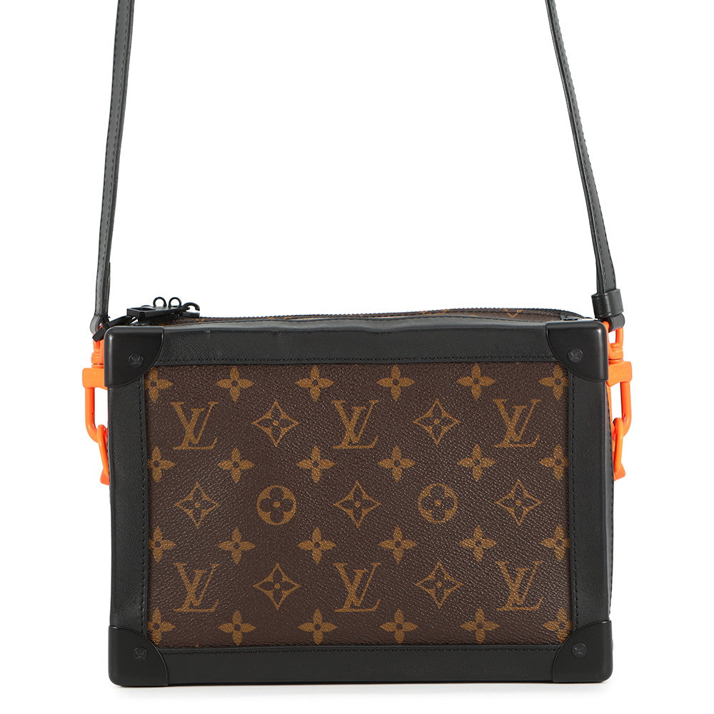 LOUIS VUITTON Soft Trunk NoirM44427 Monogram Solar Powered Ray Virgil Abloh