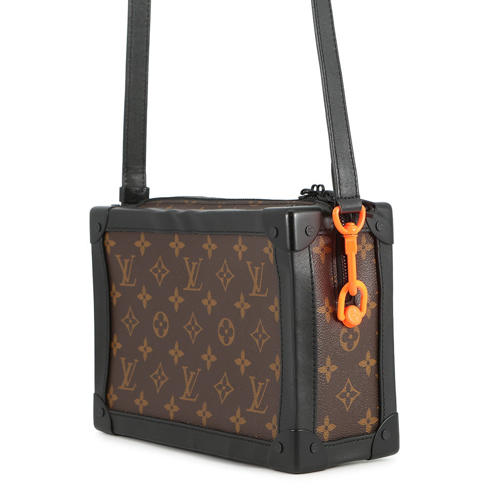 LOUIS VUITTON Soft Trunk NoirM44427 Monogram Solar Powered Ray Virgil Abloh
