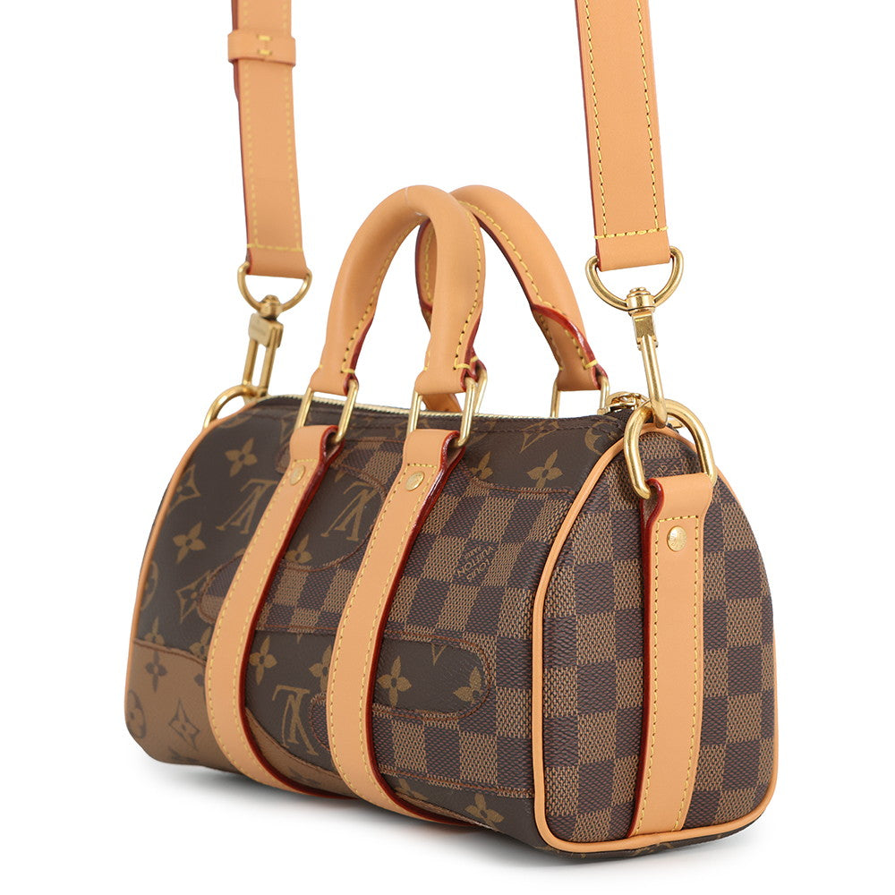 LOUIS VUITTON Keepall Bandouliere BrownM15428 Monogram Landscape Size 25