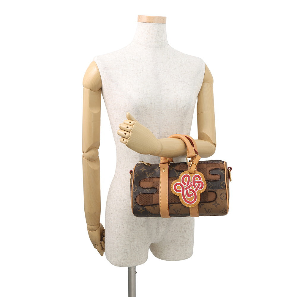 LOUIS VUITTON Keepall Bandouliere BrownM15428 Monogram Landscape Size 25