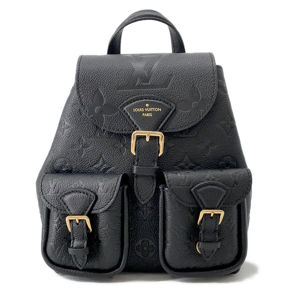 LOUIS VUITTON backup NoirM47072 Monogram Empreinte Leather