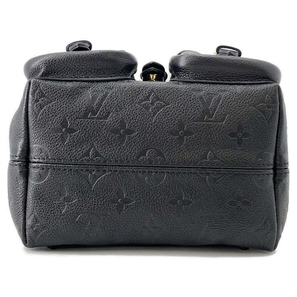 LOUIS VUITTON backup NoirM47072 Monogram Empreinte Leather