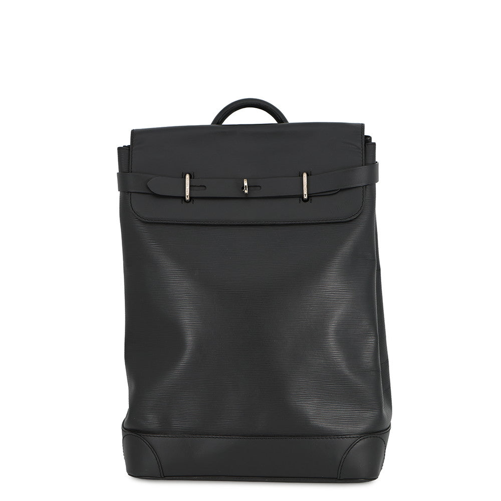 LOUIS VUITTON Steamer Backpack NoirM54488 Epi Leather