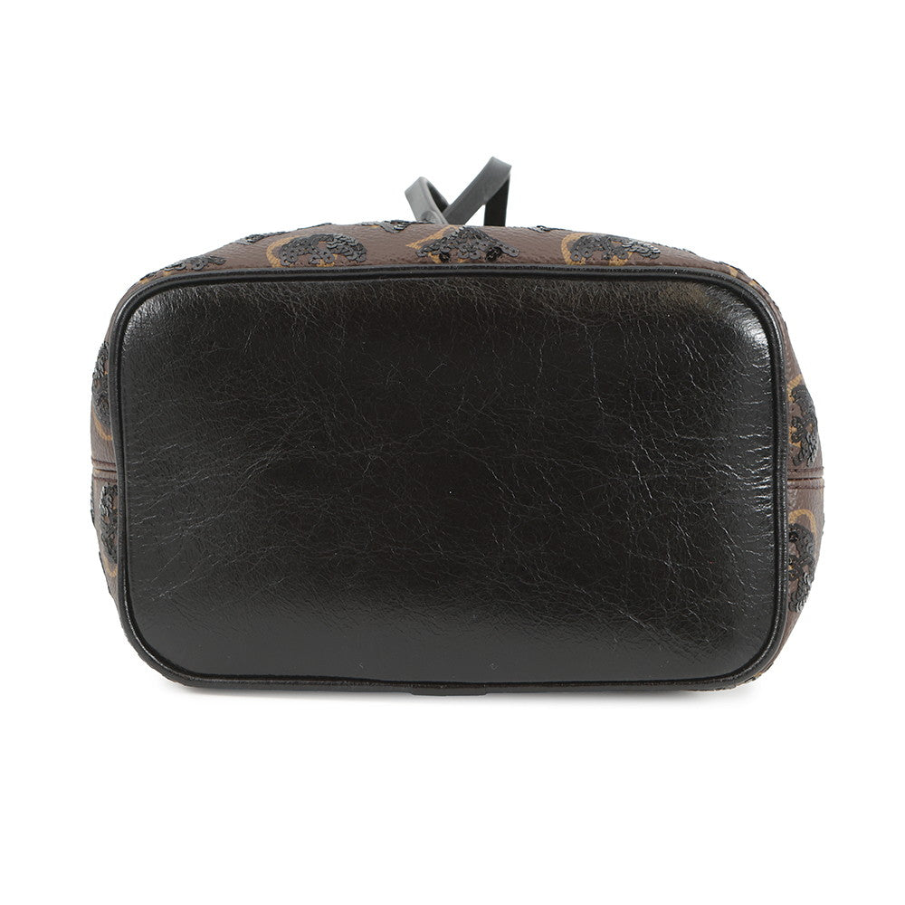 LOUIS VUITTON Noe NoirM26284 Monogram Sequins Size BB