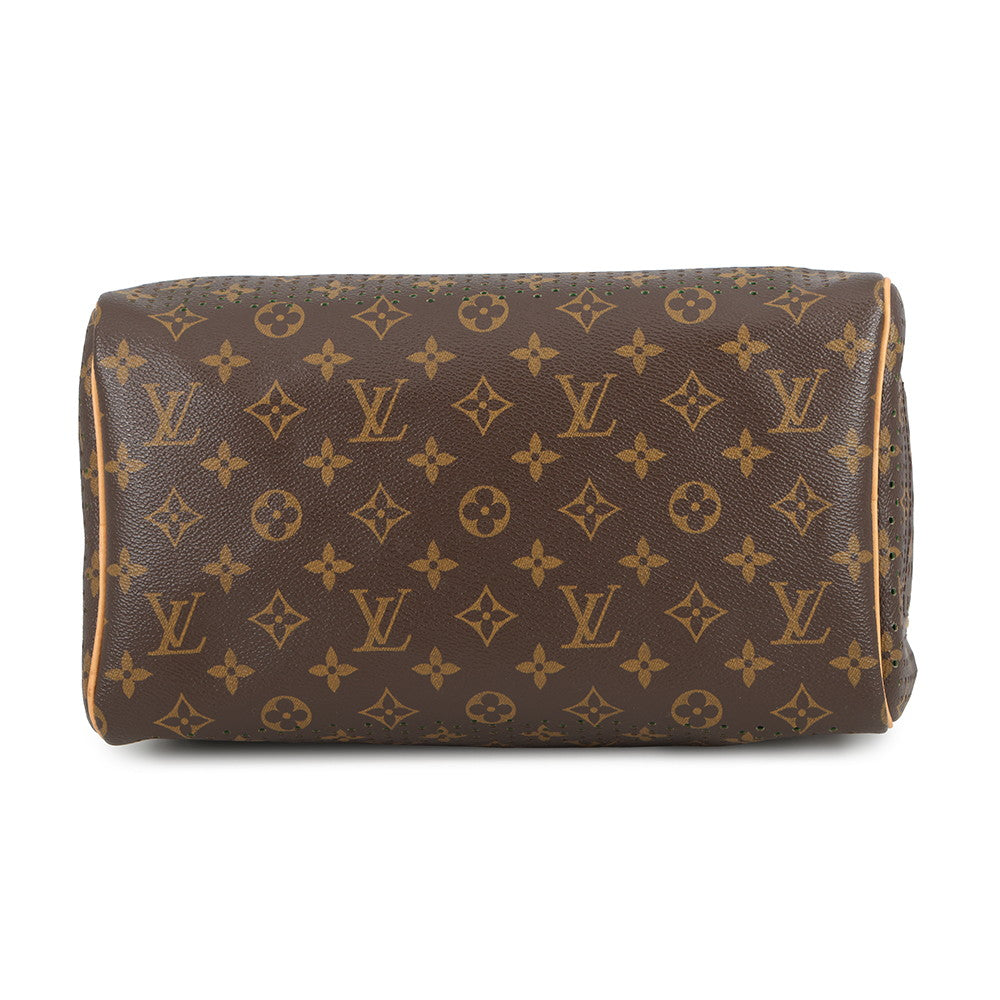 LOUIS VUITTON Speedy GreenM95181 Monogram Perfo Size 30