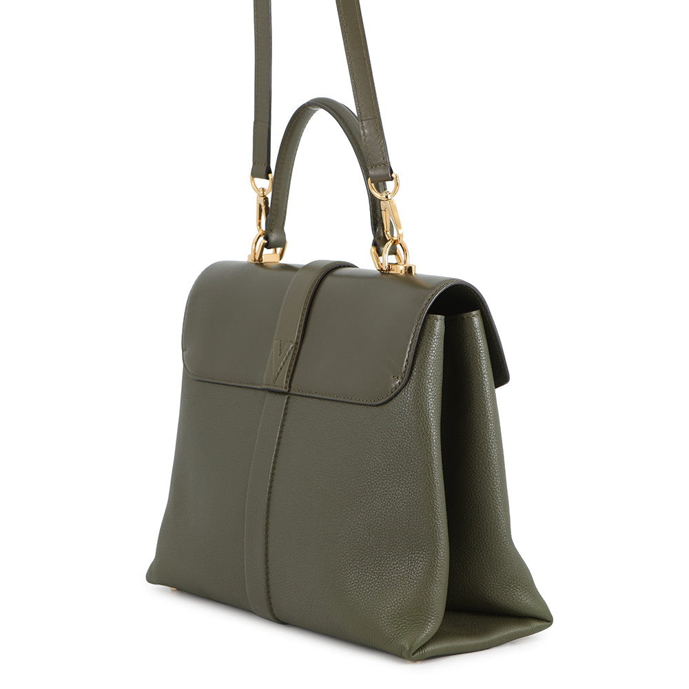 LOUIS VUITTON Rose de Vin KhakiM53819 Calf Leather Size MM