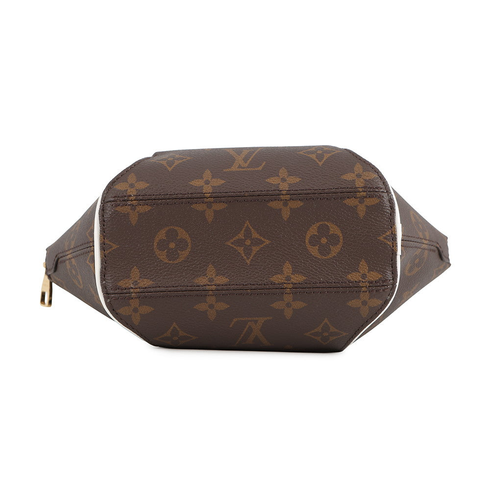 LOUIS VUITTON Ellipse Brown White YellowM20752 Monogram Size BB