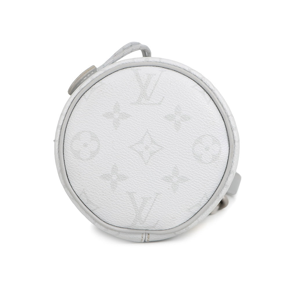 LOUIS VUITTON Chalk Nano Bag GrayM44631 WhiteMonogram