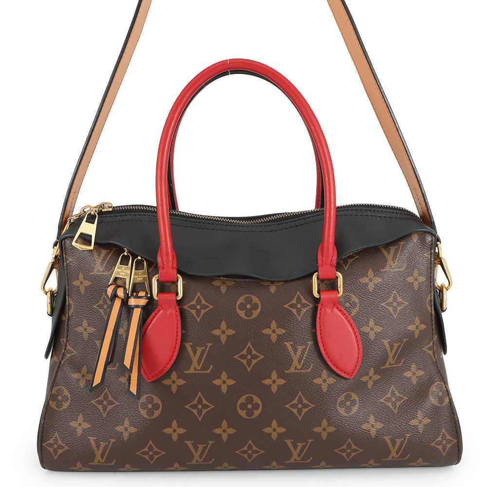LOUIS VUITTON Tuileries Tote NoirM41454 Monogram Leather