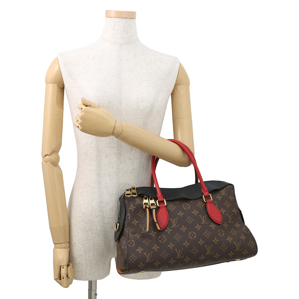 LOUIS VUITTON Tuileries Tote NoirM41454 Monogram Leather