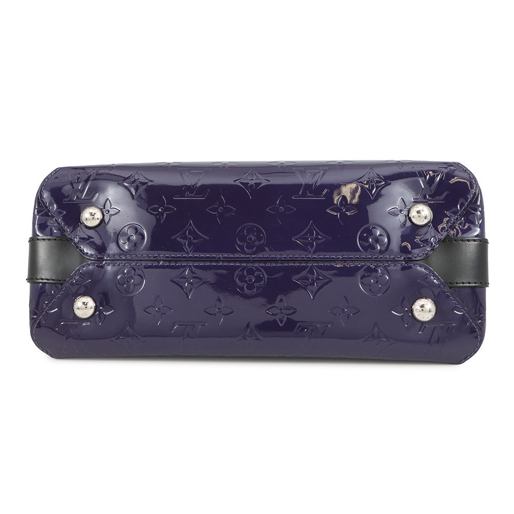 LOUIS VUITTON Melrose Purple NoirM42696 Monogram Vernis Leather