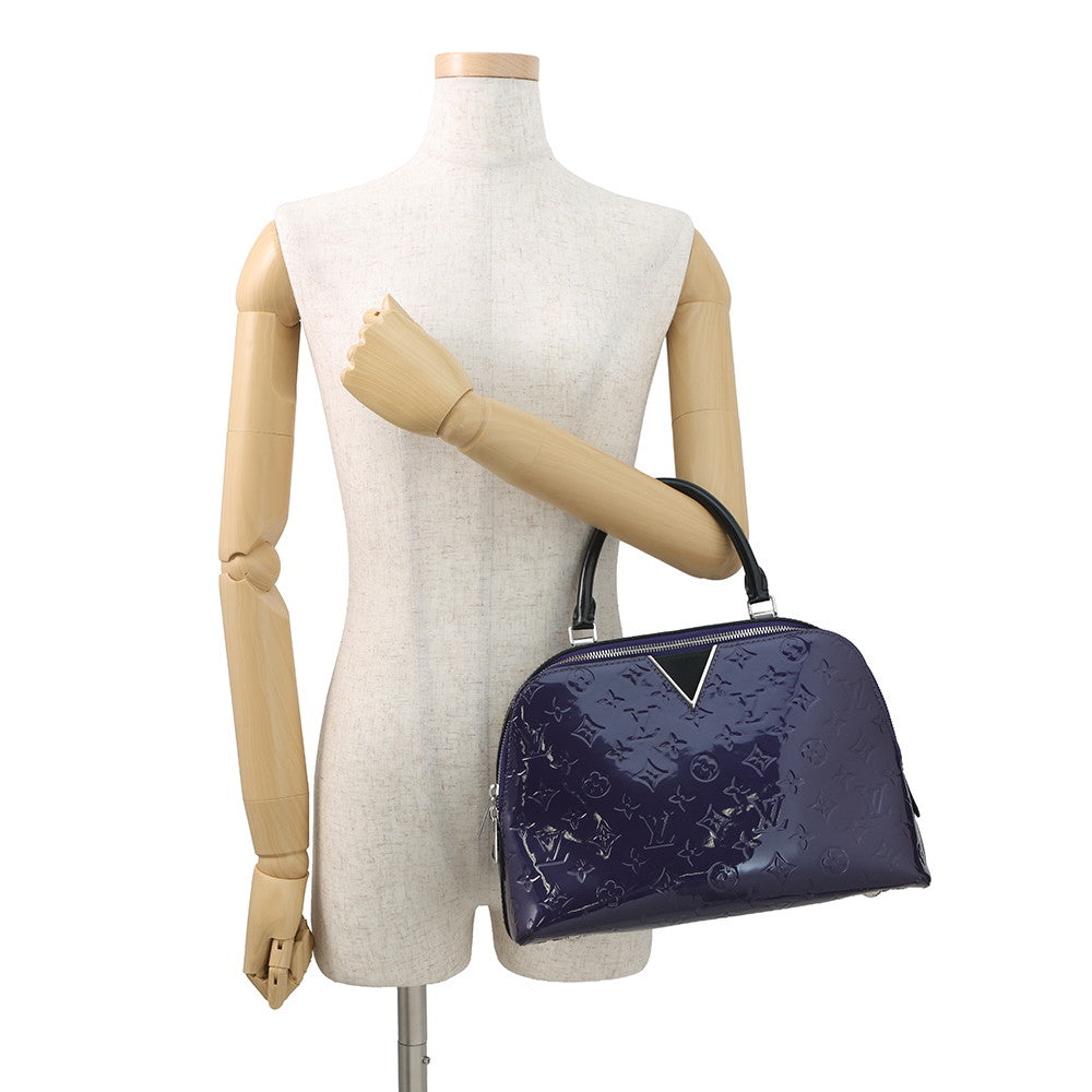LOUIS VUITTON Melrose Purple NoirM42696 Monogram Vernis Leather