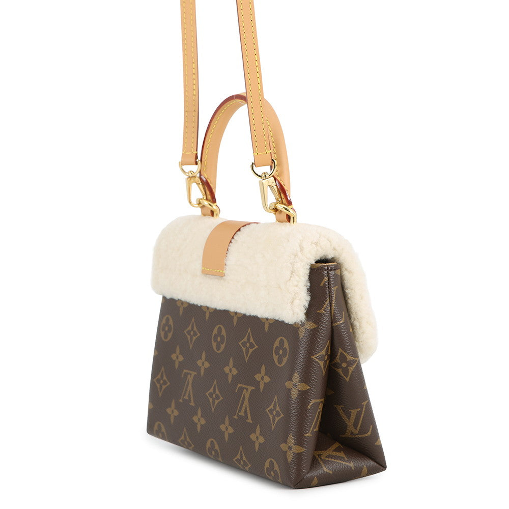 LOUIS VUITTON Locky BrownM46318 Monogram Mouton Size BB