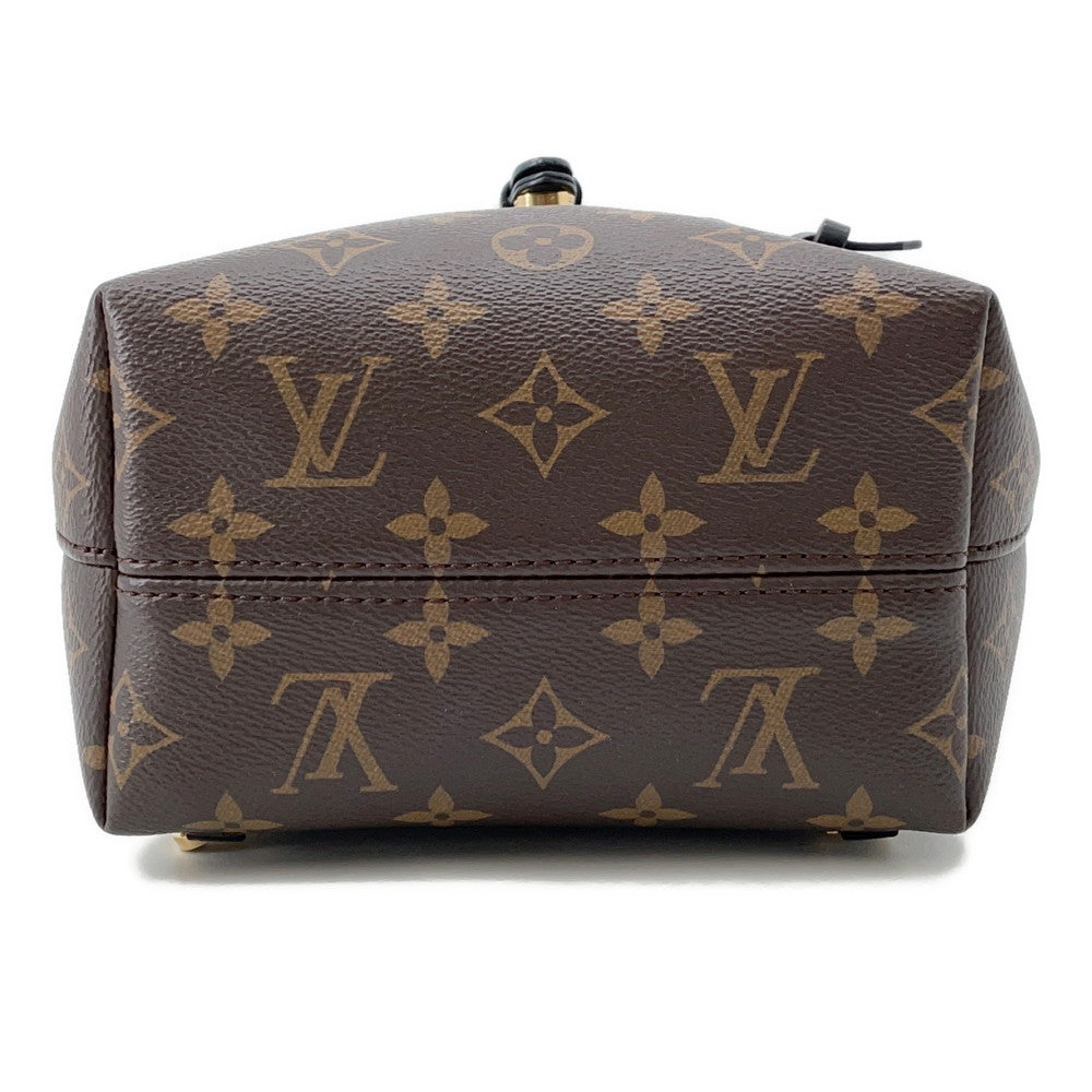 LOUIS VUITTON Montsouris NM RedM45516 Monogram colored leather Size BB