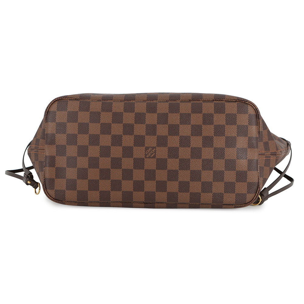 LOUIS VUITTON Neverfull CeriseN41358 Damier Ebene Canvas Size MM