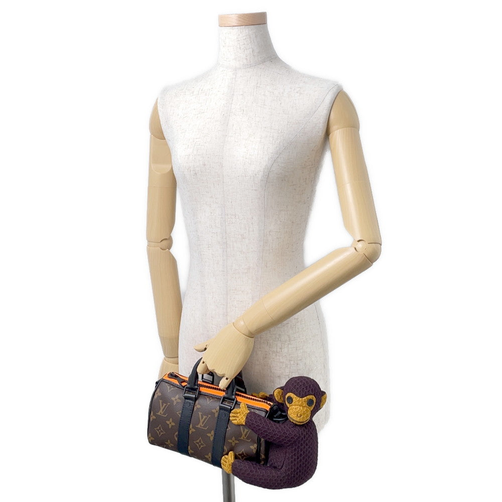 LOUIS VUITTON LV Friend Monkey Keepall BrownM80118 Monogram Size XS
