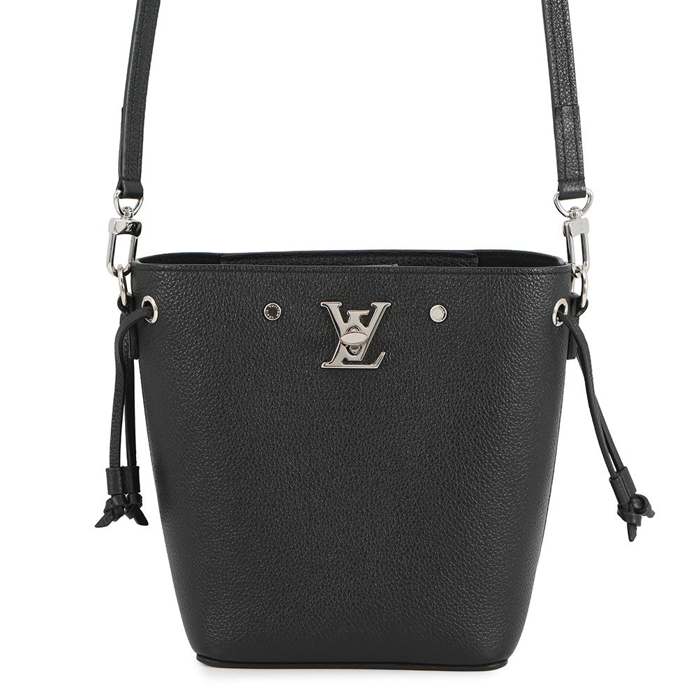 LOUIS VUITTON Nano Rock Me Bucket NoirM68709 Calf Leather Size Nano