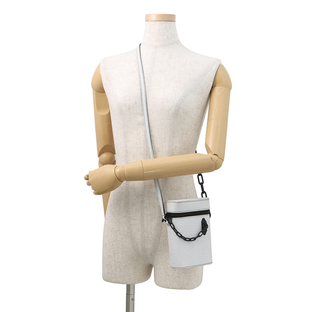 LOUIS VUITTON Phone box BlancM68791 Epi Leather