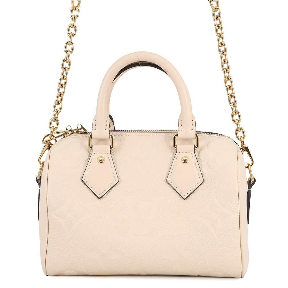 LOUIS VUITTON Speedy Bandouliere claimM58954 Monogram Empreinte Leather Size 20