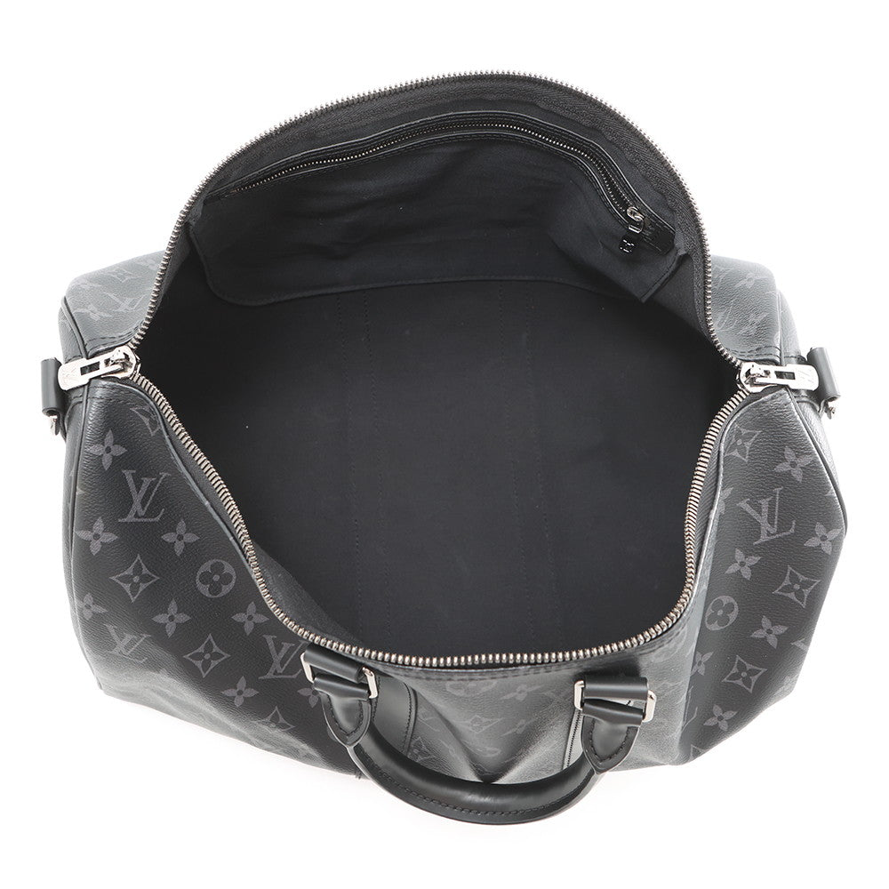 LOUIS VUITTON Keepall Bandouliere NoirM40569 Monogram Eclipse Size 45