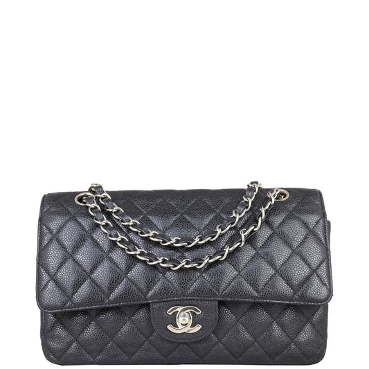 Chanel Classic Double Flap Medium |Silver Hardware 12 Series