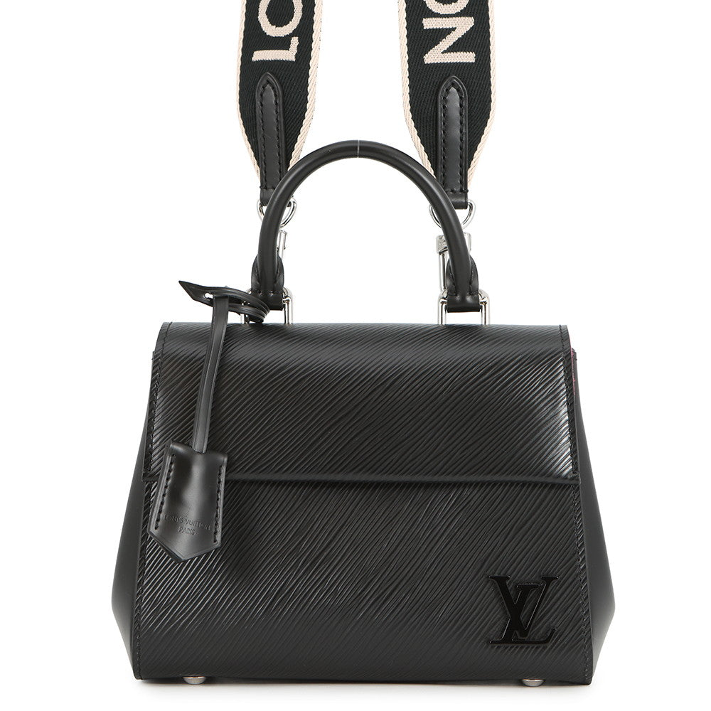 LOUIS VUITTON Cluny Noir PinkM14435 Epi Leather Size MINI