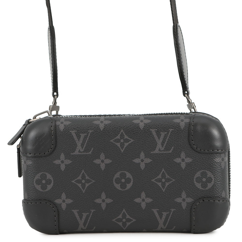 LOUIS VUITTON Horizon Clutch NoirM45579 Monogram Eclipse