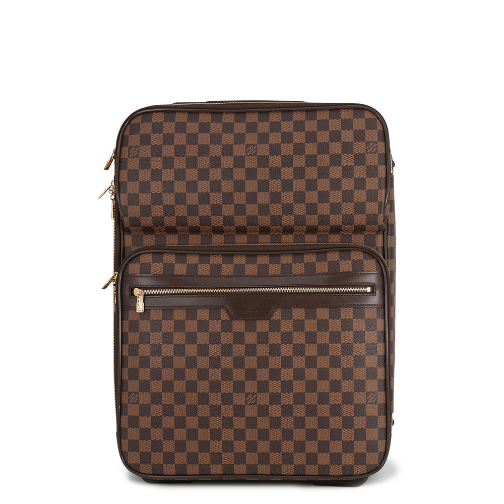 LOUIS VUITTON Pegase BrownN23297 Damier Ebene Canvas Size 55