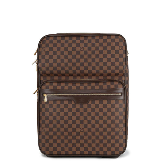 LOUIS VUITTON Pegase BrownN23297 Damier Ebene Canvas Size 55