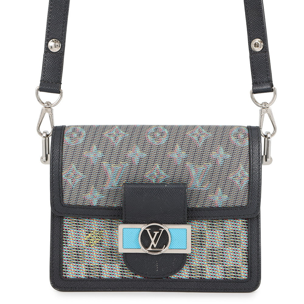 LOUIS VUITTON Dauphine MulticolorM55454 Monogram LV pop Size MINI