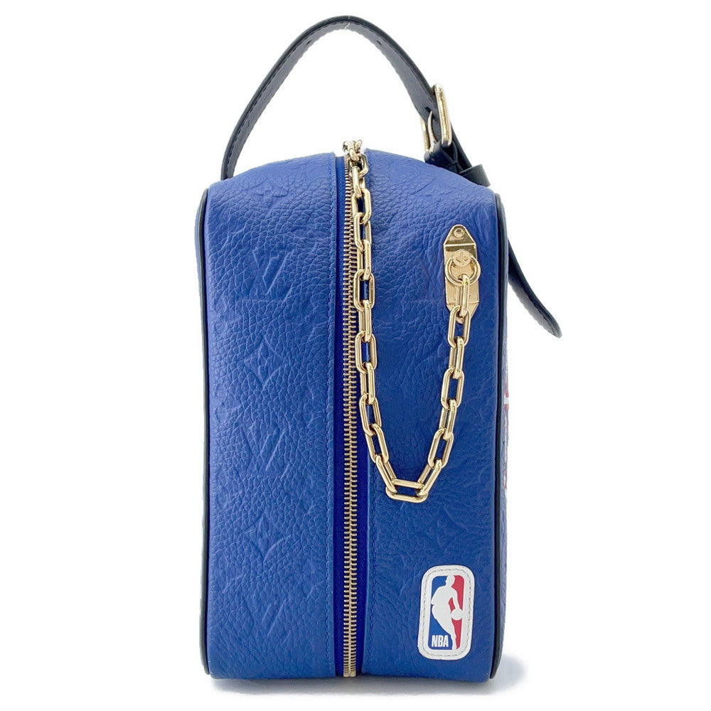 LOUIS VUITTON LV x NBA Cloak Dopp Kit BlueM21106 Monogram Taurillon