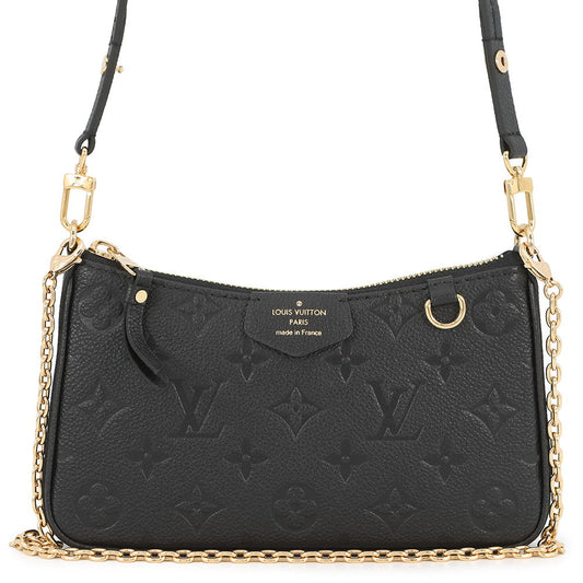 LOUIS VUITTON Easy Pouch NoirM80349 Monogram Empreinte Leather