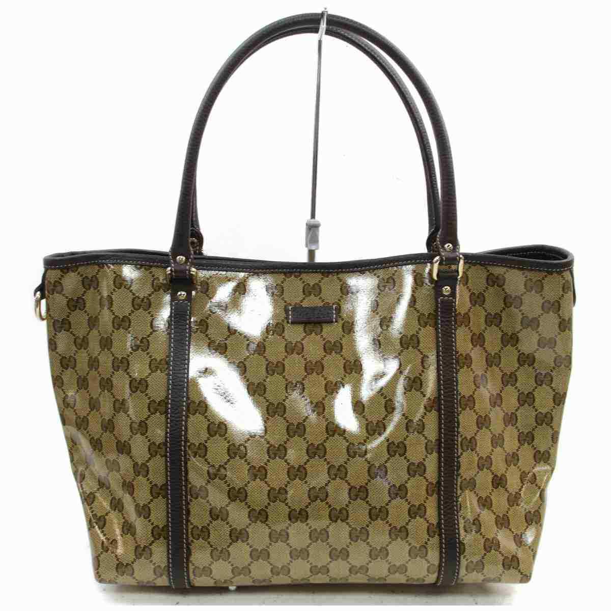 Gucci Brown PVC Tote Style 8