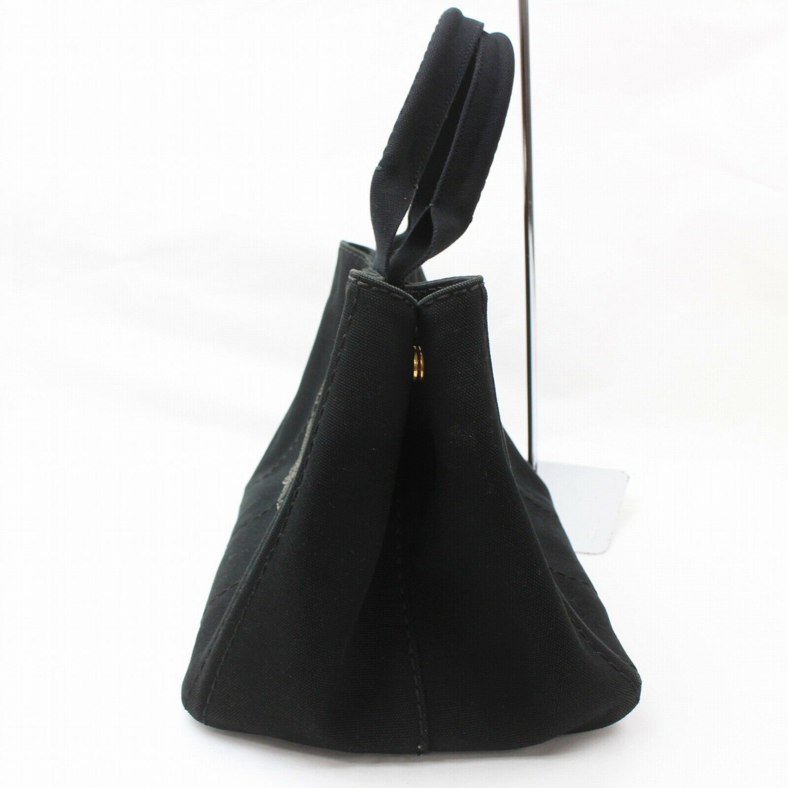 Brand Inspired Prada Tote Bag Canapa Black Canvas (SHC7- )