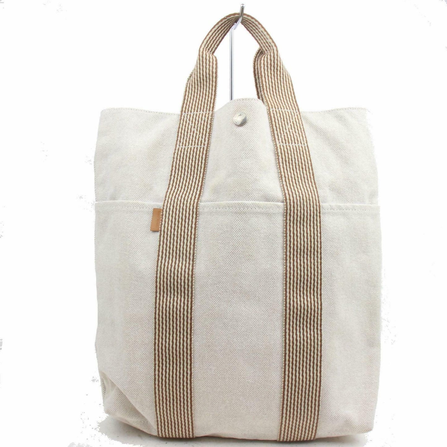 Luxury Hermes Tote Bag New Fourretout Cabas Beige Canvas ( -15895)