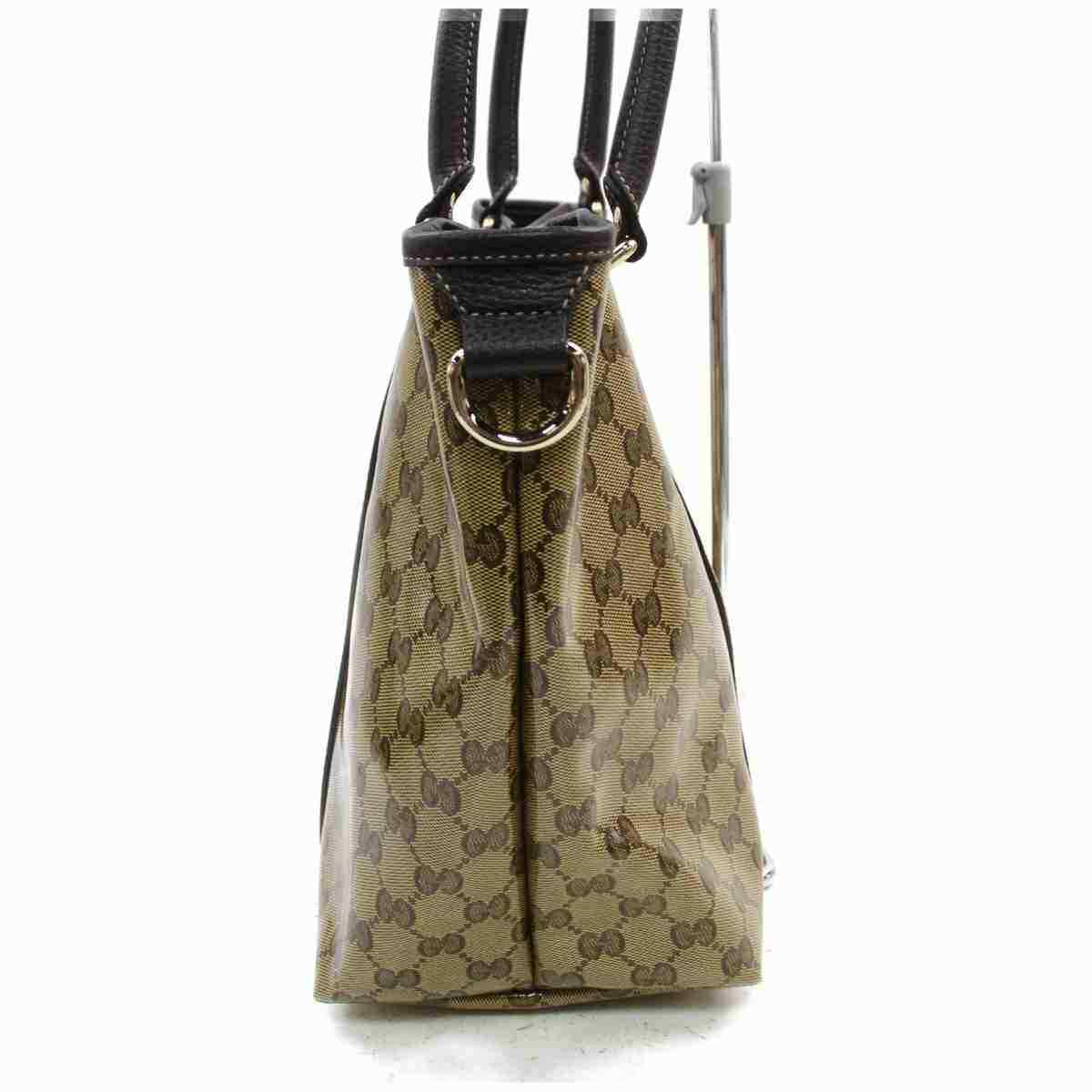 Gucci Brown PVC Tote Style 8
