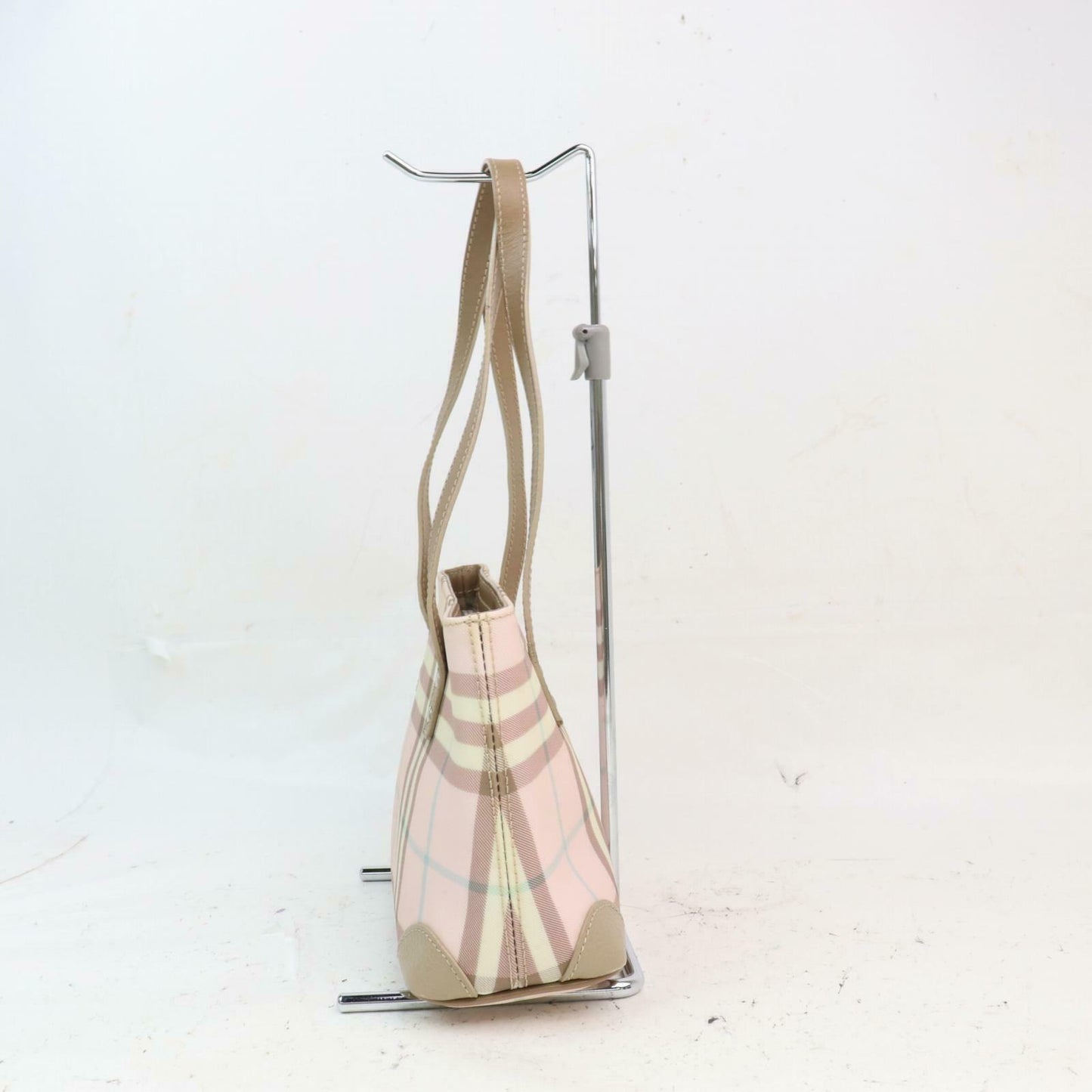 Burberry London Hand Bag Pink PVC (SHC7-10047)