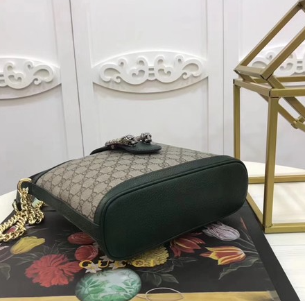 Gucci Monogram Chain Leather Crossbody