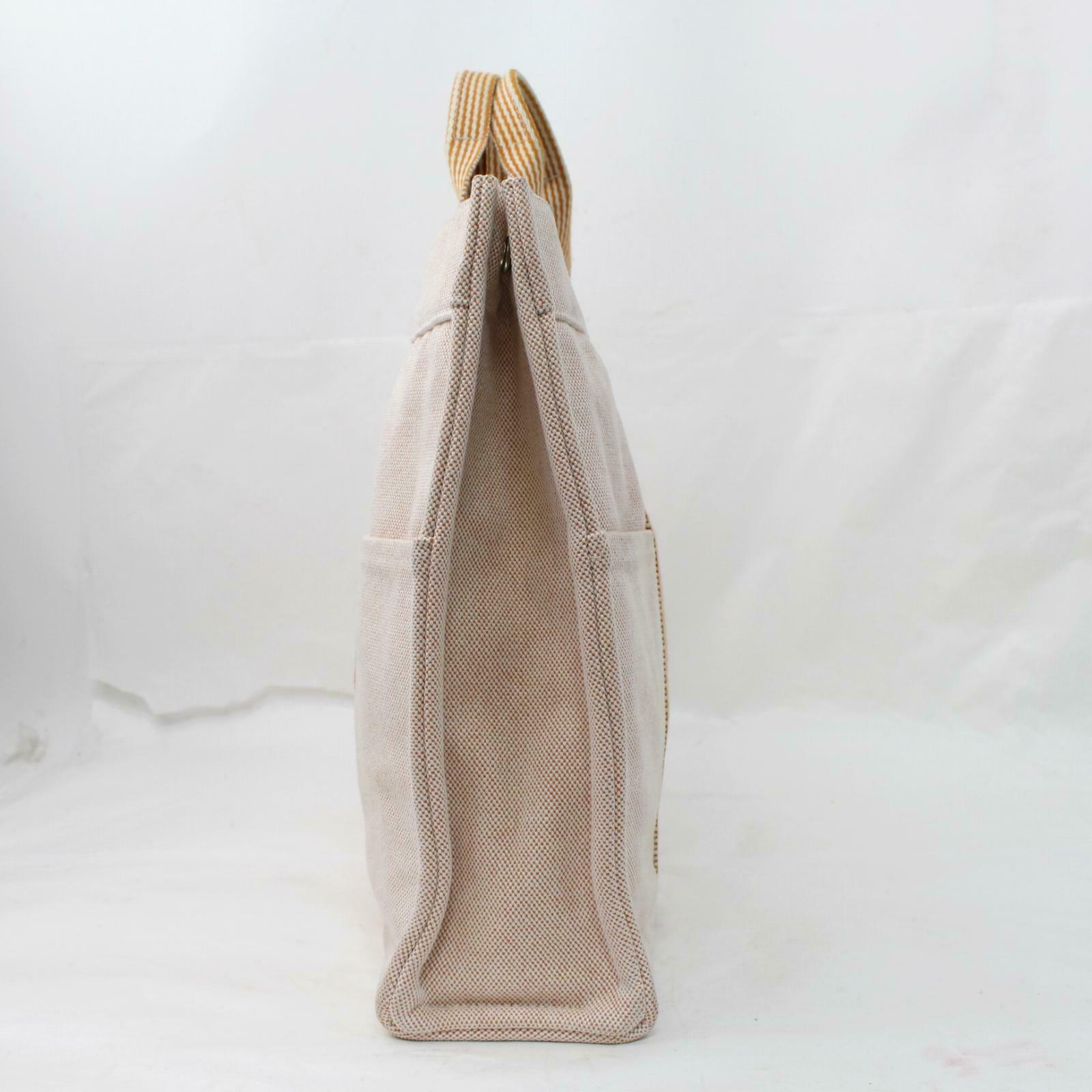 Luxury Hermes Tote Bag New Fourre Tout Tote Beige Canvas ( -16191)
