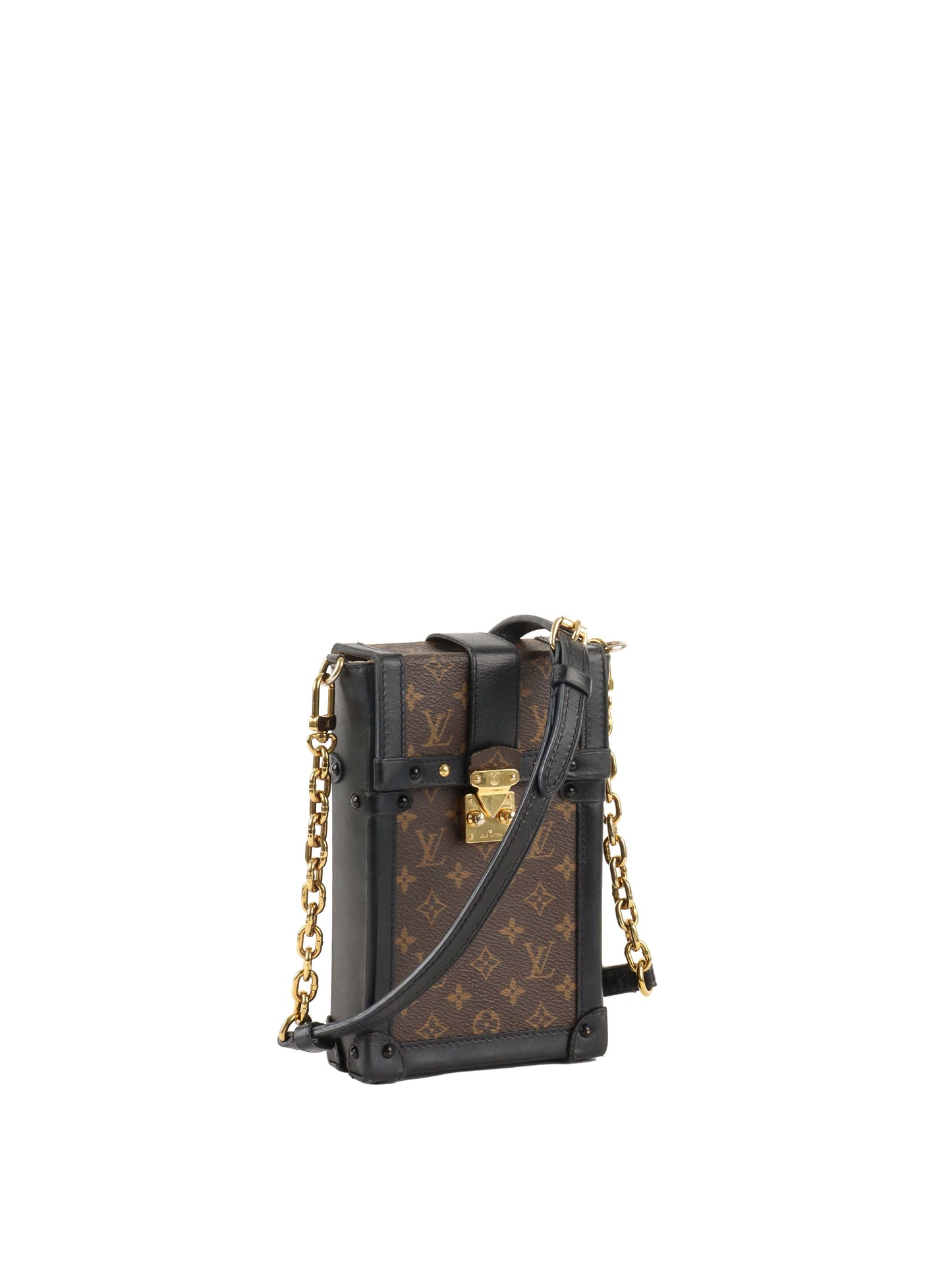 Louis Vuitton monogram Vertical Trunk Pochette