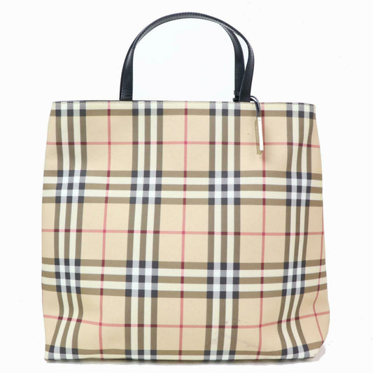Burberry Tote Bag Cream PVC (SHC1-14444)