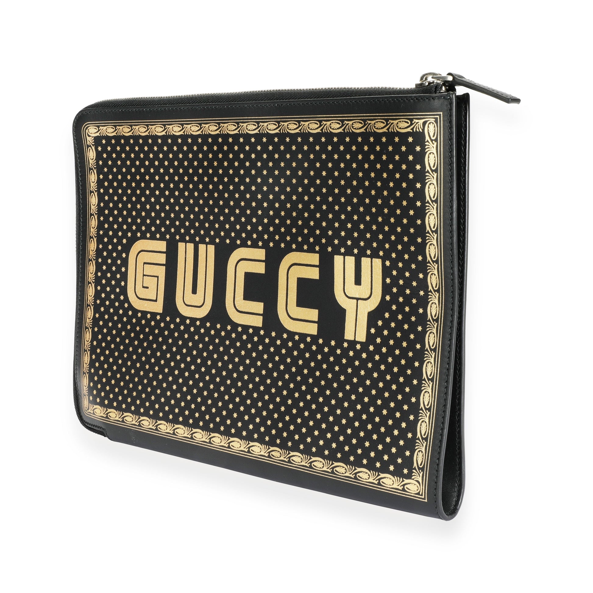 Gucci Pochette Leather Clutch
