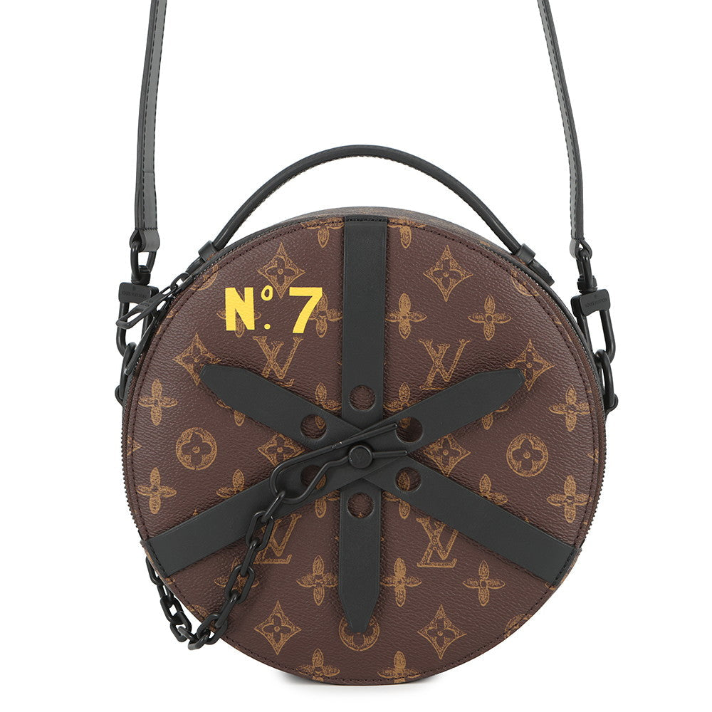 LOUIS VUITTON wheel box NoirM59706 Monogram