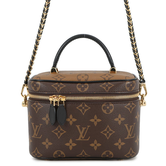 LOUIS VUITTON Vanity NV NoirM45165 Monogram Monogram Reverse Canvas Size PM