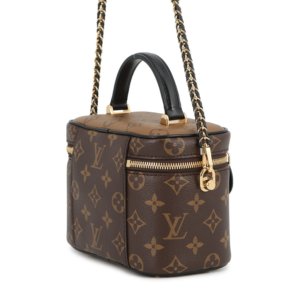 LOUIS VUITTON Vanity NV NoirM45165 Monogram Monogram Reverse Canvas Size PM