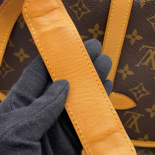 LOUIS VUITTON Saumur BrownM42256 Monogram Size 30