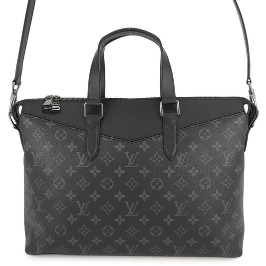 LOUIS VUITTON Fragment Briefcase Explorer NoirM43279 Monogram Eclipse