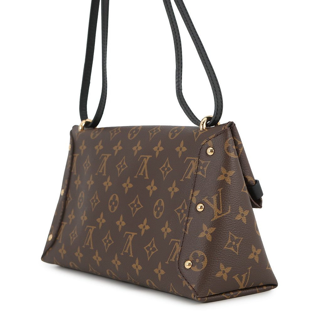 LOUIS VUITTON Sac Triangle NoirM41693 Monogram Size PM