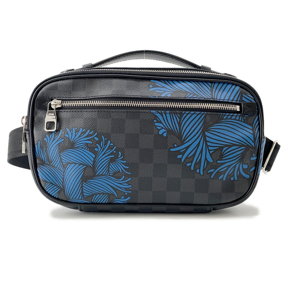 LOUIS VUITTON Christopher Nemeth Ambler Noir BlueN41708 Damier Graphite
