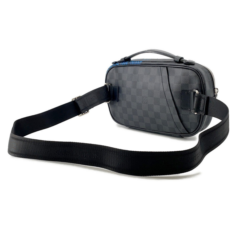 LOUIS VUITTON Christopher Nemeth Ambler Noir BlueN41708 Damier Graphite